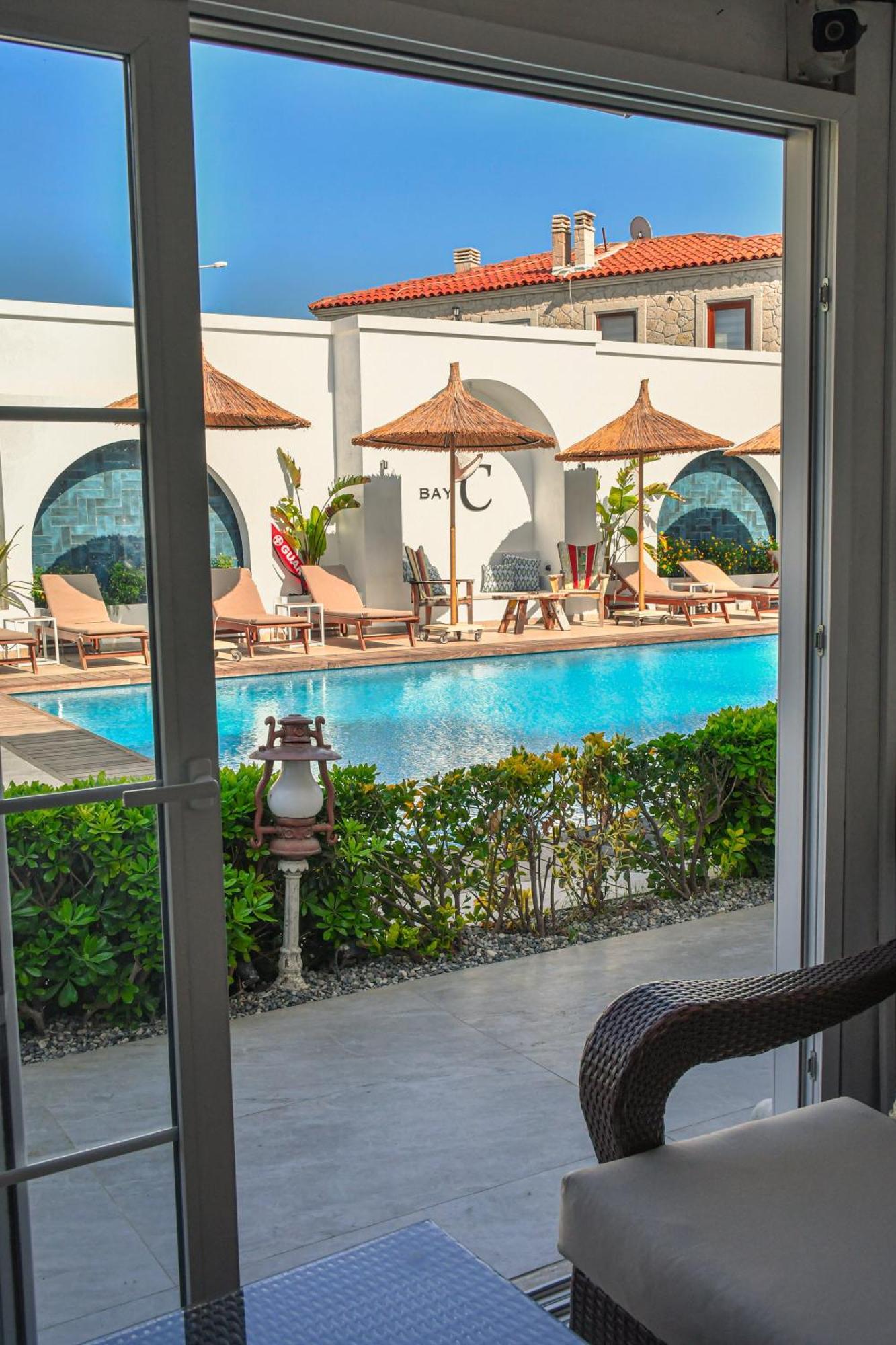 Bay C Hotel Alacati Exterior photo